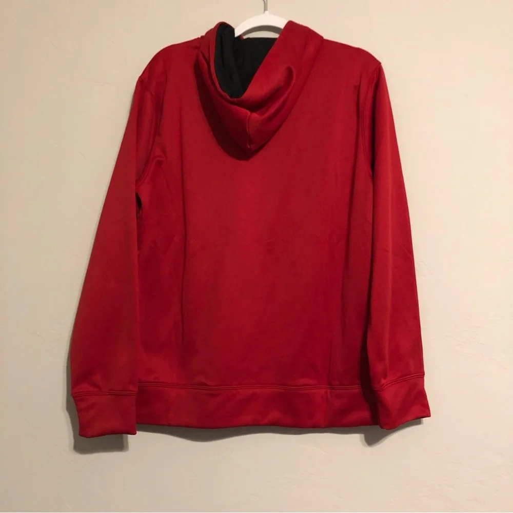 Reebok Red Training Essentials Big Logo Hoodie (M)